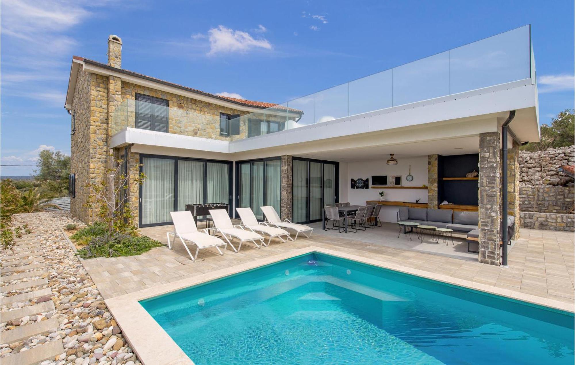 4 Bedroom Gorgeous Home In Lun Lun  Exterior foto